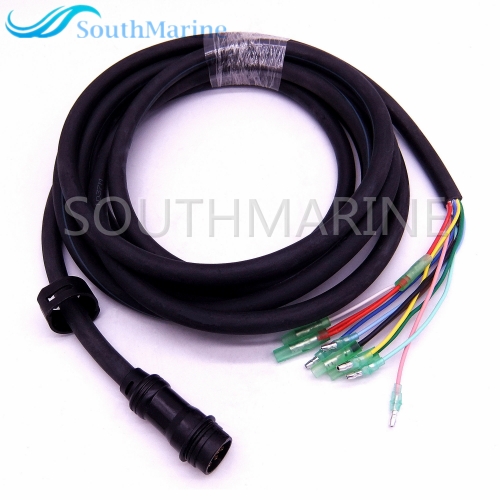 Boat Engine 688-8258A-20 Cable Main Wire Harness for Yamaha Outboard Motor 703 Remote Control Box 10 Pins 16.4FT