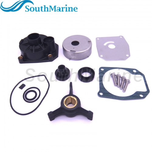 Boat Engine 0438592 0433548 0433549 0777805 Water Pump Repair Kit with Housing for Evinrude Johnson OMC BRP 40/50HP Outboard,for Sierra Marine 18-3454
