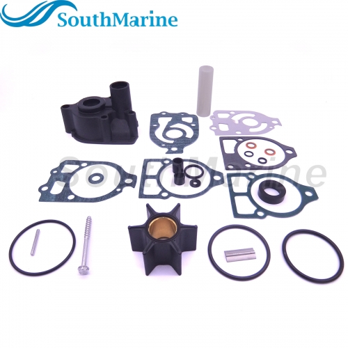 Water Pump Repair Kit with Housing 46-96148Q8/T8/A8 /A5 46-42579A4 46-44292A4 46-48747A3 for Mercury Mariner 80-225HP Outboard,for 18-3316/17 Sierra