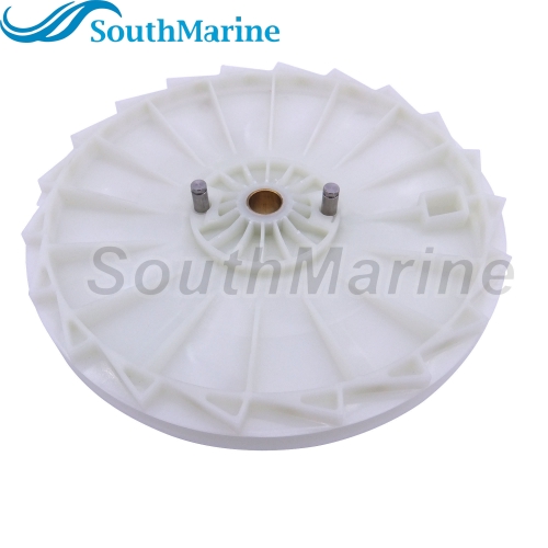 Boat Motor 65W-15714-01 Drum Sheave/Start UP Wheel for Yamaha Outboard Engine 25HP F25