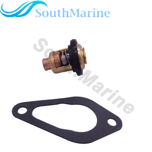 Boat Engine 855676002 855676005 8M0119207 Thermostat & 27-853702005 27-898101194 Gasket for Mercury Marine Outboard  8HP-35HP,for Sierra18-43175