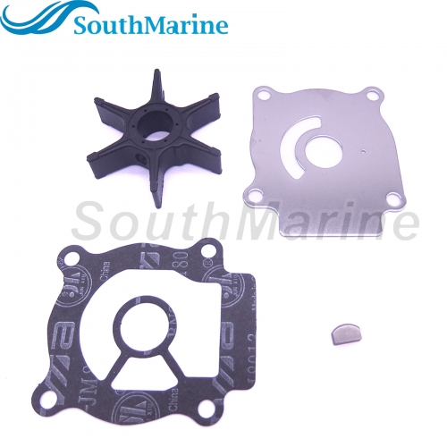 Boat Engine 17400-96403 17400-96353 Water Pump Repair Kit Without Housing for Suzuki DT/DF 20/25/30/40/50 HP Outboard,fits Mallory Marine 9-45219