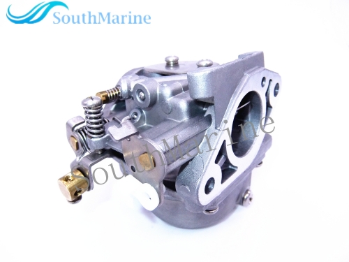 SouthMarine Boat Motor Carbs Carburetor Assy 6G1-14301 6G1-14301-01 for Yamaha 6hp 8hp 2-Stroke Outboard Motors 6N0-14301