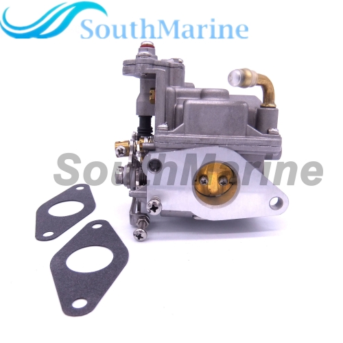 kit for Mercury Mariner 4-Stroke 9.9HP 13.5HP 15HP Outboard Motor Boat Engine 3323-835382T04 3323-835382A1 835382T1 835382T3 Carburetor Assy and 835383001 27-835383001 Gaskets 2 pcs 