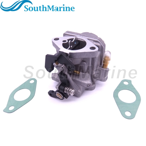 Boat Engine 3303-8M0053668 8M0053669 804766T03/A04/A05 803522T1/T2 Carburetor Assy and 27-803508013 Carburetor Gasket for Mercury Mariner 6HP Outboard