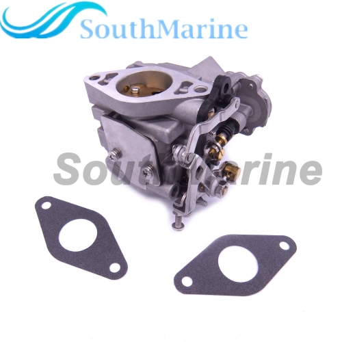 Boat Engine 3303-895110T01/T11 3303-8M0104462 1300-8M0167272 Carburetor Assy and 27-835383001 Gaskets for Mercury Mariner 8HP 9.9HP 4-Stroke Outboard