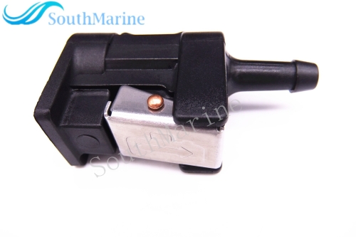 Boat Engine Fuel Line Connector Fittings 6Y1-24305-06-00 6Y1-24305-04 for Yamaha Outboard Motor Fuel Pipe, 6mm Female, Tank Side，18-80413 1/4"