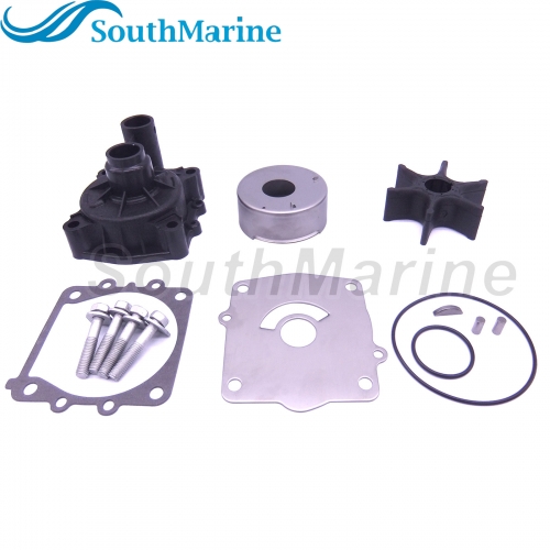 Boat Engine 61A-W0078-01 61A-W0078-A1 Water Pump Repair Kit with Housing for Yamaha 150HP 175HP 200HP 225HP 250HP 300HP,for Sierra Marine 18-3395