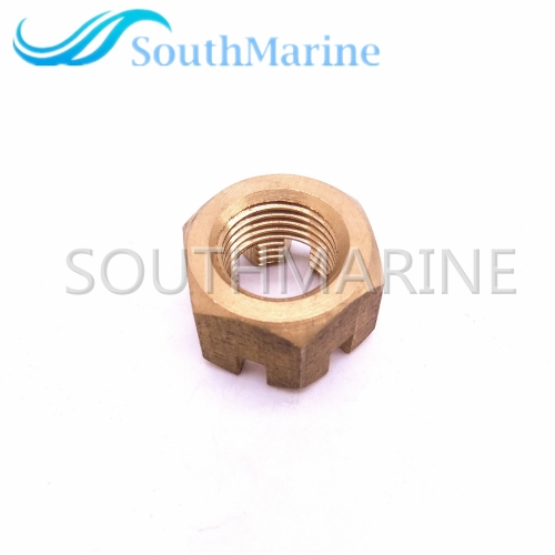Marine Parts 90171-16011 Nut, Propeller Castle for Yamaha 40HP 50HP 55HP 60HP 70HP 90HP Outboard Engine